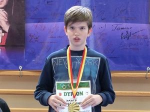 Dawid Trojanowski Mistrzem Powiatu